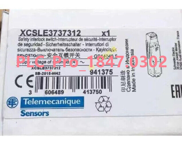 XCSLE3737312 1PCS Brand New Schneider XCSLE3737312 Fast delivery