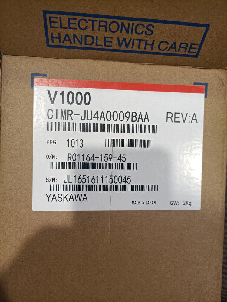 One New Yaskawa CIMR-JU4A0009BAA Inverter CIMRJU4A0009BAA Expedited UPS / Fedex / DHL