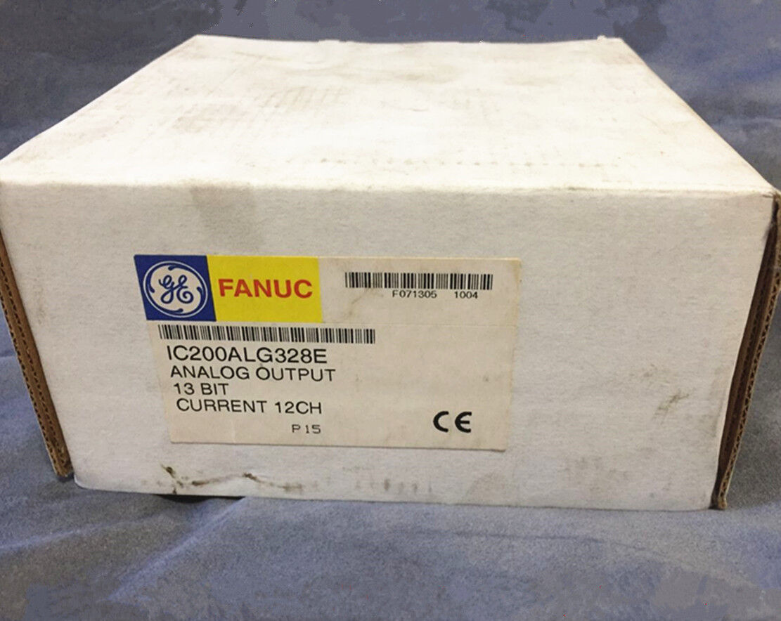 NEW ORIGINAL GE FANUC PLC MODULE IC200ALG328 FREE EXPEDITED SHIPPINGDHL / UPS / FedEx