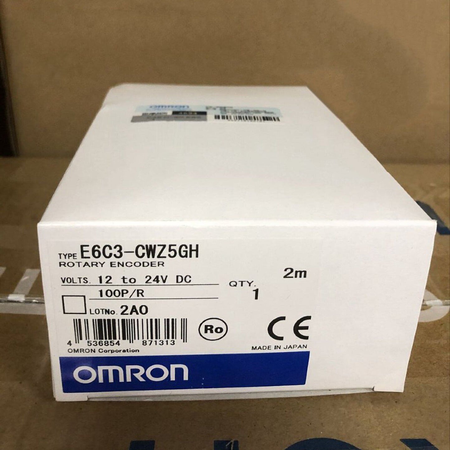 New Omron E6C3-CWZ5GH 100P/R E6C3CWZ5GH In Box Free Shipping 1PC DHL / UPS / FedEx