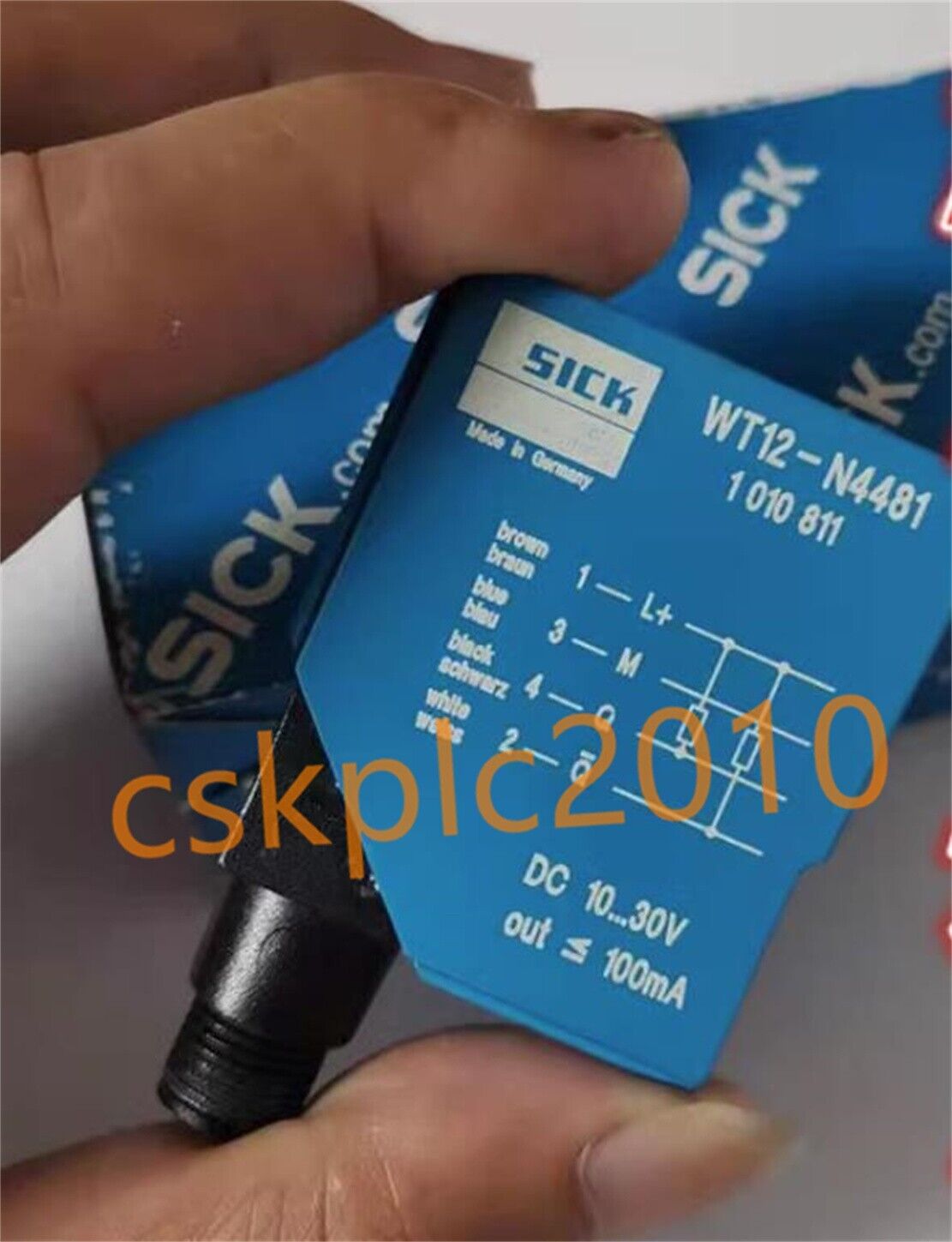 1 PCS NEW IN BOX Sick Diffuse reflection photoelectric switch WT12-N4481 1010811