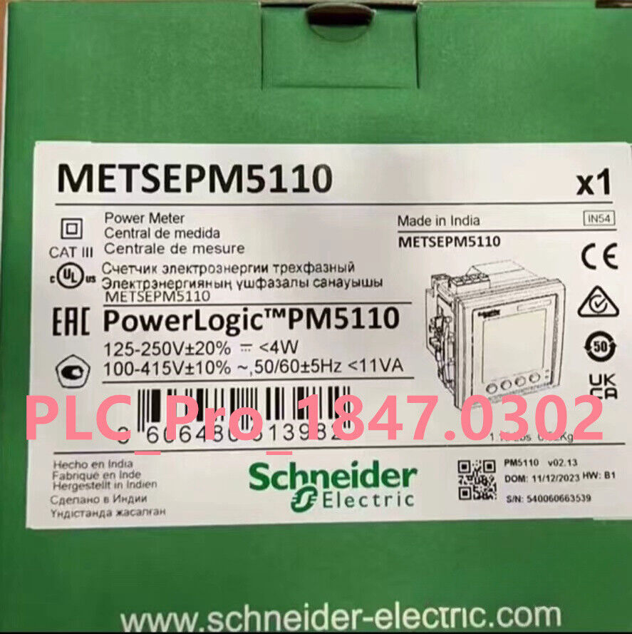 1PC NEW Schneider METSEPM5110 Power Logic PM5110 Power Meter Fast delivery