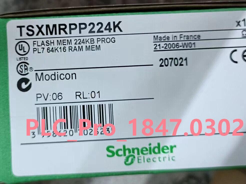 TSXMRPP224K 1PCS Brand New Schneider TSXMRPP224K Memory Module Fast delivery