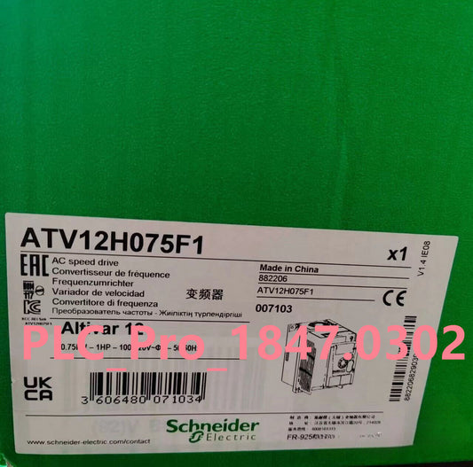 ATV12H075F1 1PCS New Schneider ATV12H075F1 frequency converter Fast delivery