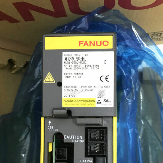 NEW FANUC SERVO AMPLIFIER A06B-6160-H003 A06B6160H003 FREE EXPEDITED SHIPPING DHL / UPS / FedEx